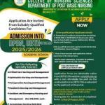 UBTH POST-UTME FORM: HOW TO APPLY FOR ND/HND NURSING PROGRAMME